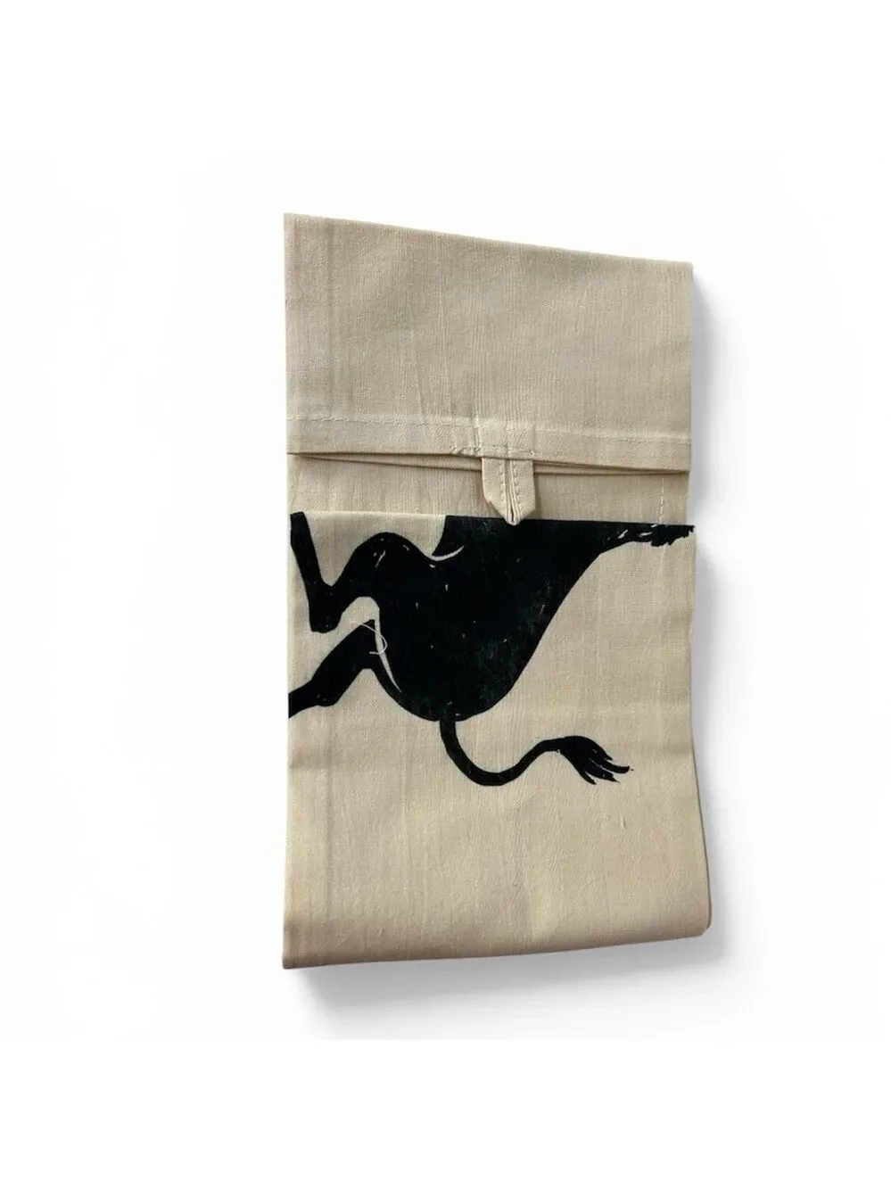 Creative Co-Op “Not Today Satan” Kitchen Tea Towel Set - 28”Lx18”W